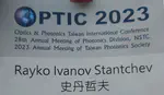 Rayko presented at the OPTIC 2023 in Tainan.